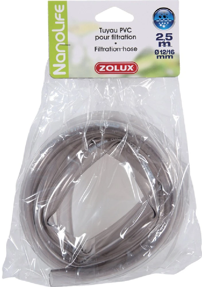 Zolux Lanksti akvariumo žarna, skirta 12–16 mm vandens cirkuliacijai, 2,5 m