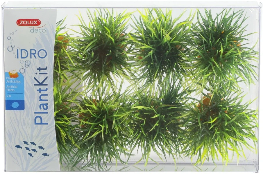 Zolux Dirbtinių augalų rinkinys 3cm 8vnt