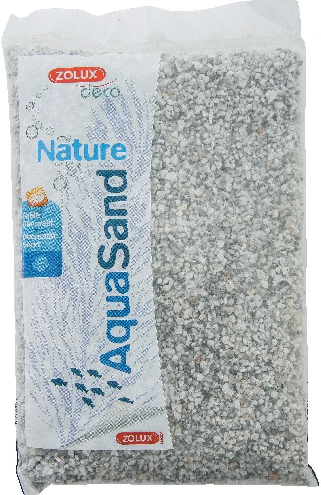 Zolux Natūralus akvariumo substratas Aquasand Nature, granitas, 1kg, havajinis