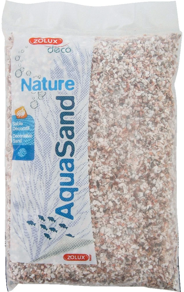 Zolux Natūralus akvariumo substratas su kristobalitu, 0,8kg, rožinis