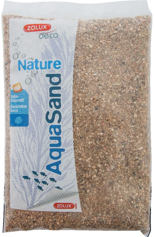 Zolux Natūralus upės smėlio substratas akvariumui, 1kg