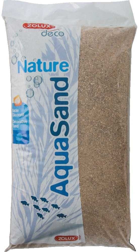 Zolux Natūralus upės smėlio substratas akvariumui, 12 kg