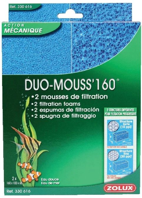 Zolux Putų generatorius akvariumo vandeniui valyti Duo-Mouss 160, Actizoo