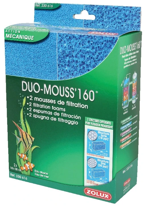 Zolux Putų generatorius akvariumo vandeniui valyti Duo-Mouss 160, Actizoo