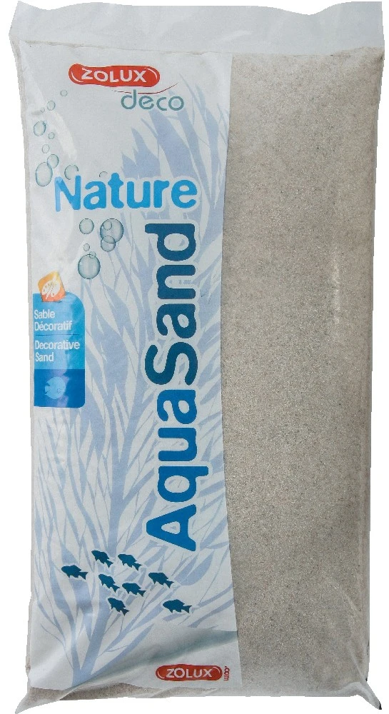 Zolux smulkus kvarcinis akvariumo substratas augalams ir žuvims, 12 kg