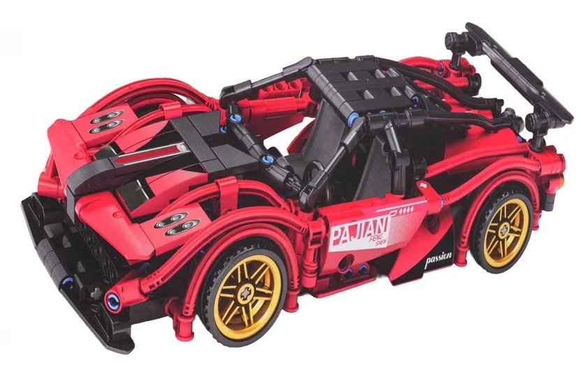 Konstruktorius Sportinis automobilis Raudonas 482 el.