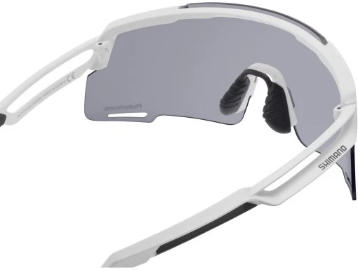 Akiniai Shimano Eyewear CE-EQNX5 EQUINOX Photochromic pilka Matte Baltas