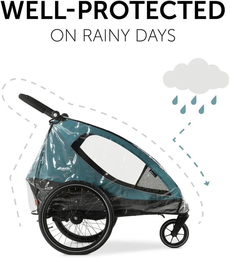 Apsauga nuo lietaus vežimėliui Hauck Dryk Duo Raincover