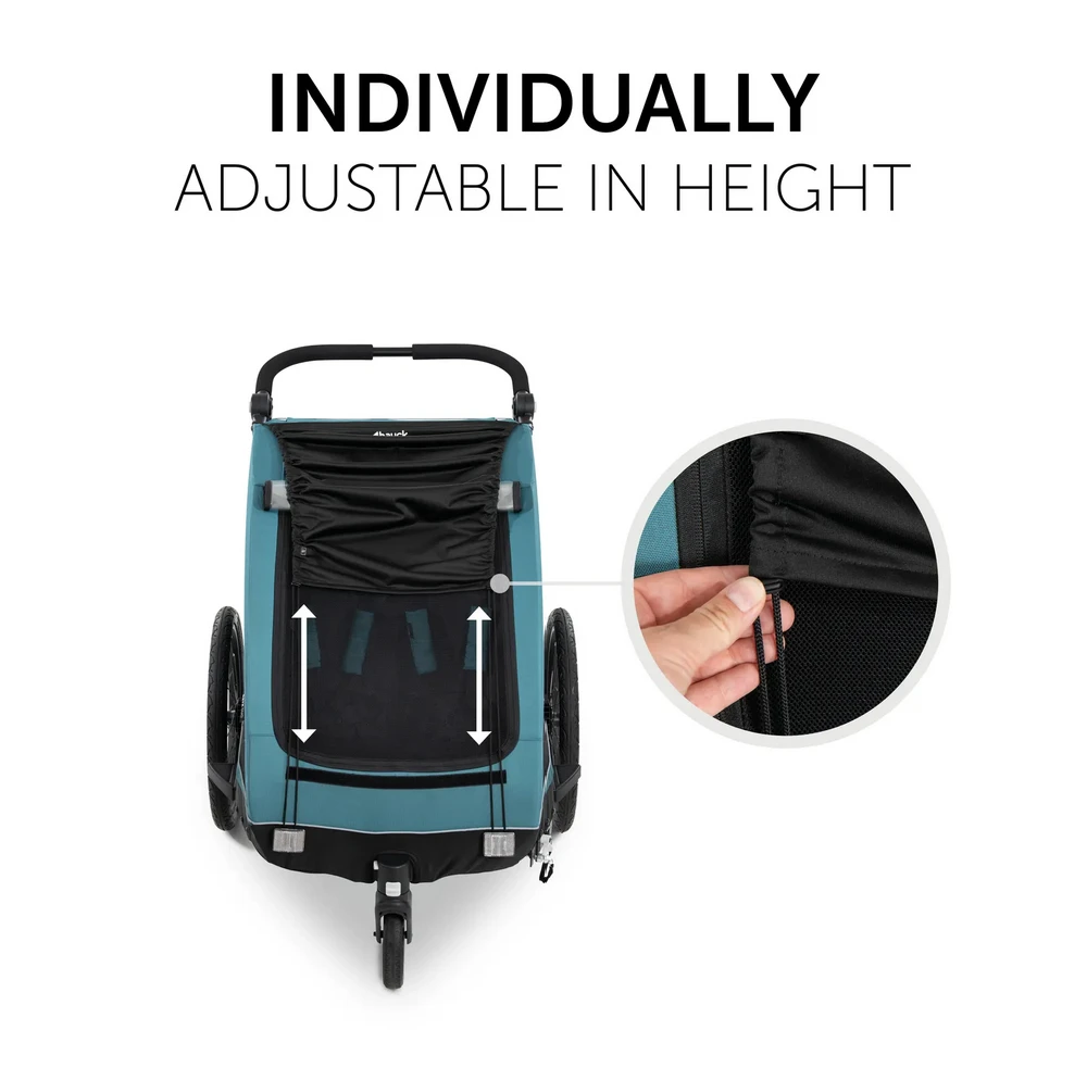 Apsauga nuo saulės vežimėliui Hauck Sunshade juoda