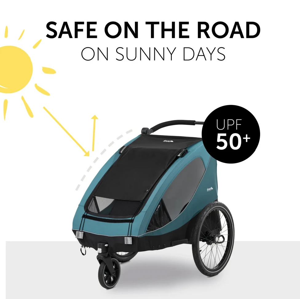Apsauga nuo saulės vežimėliui Hauck Sunshade juoda