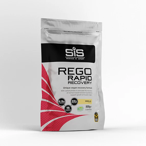 Science In Sport Sportinis maistas milteliais SiS Rego Rapid Recovery Vanila 500g