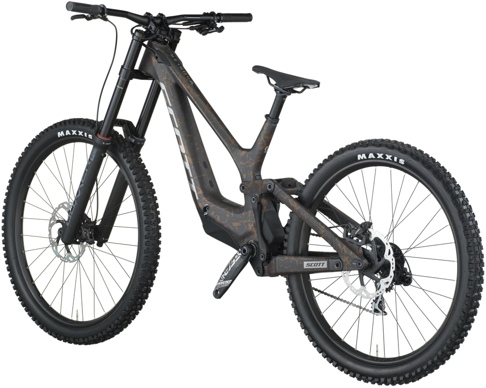 CLASSIC Dviratis 29 SCOTT GAMBLER 10 carbon juodas/crackle bronze Scott