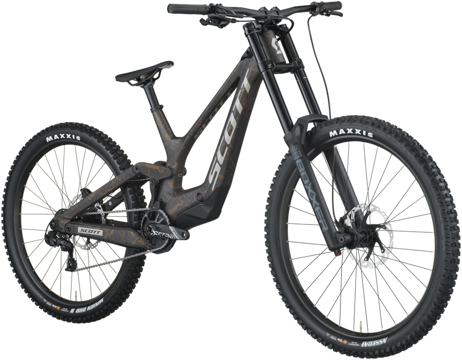 CLASSIC Dviratis 29 SCOTT GAMBLER 10 carbon juodas/crackle bronze Scott