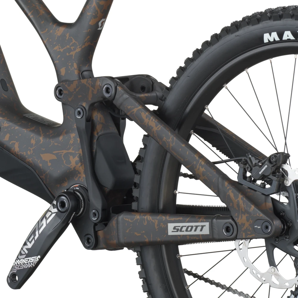 CLASSIC Dviratis 29 SCOTT GAMBLER 10 carbon juodas/crackle bronze Scott