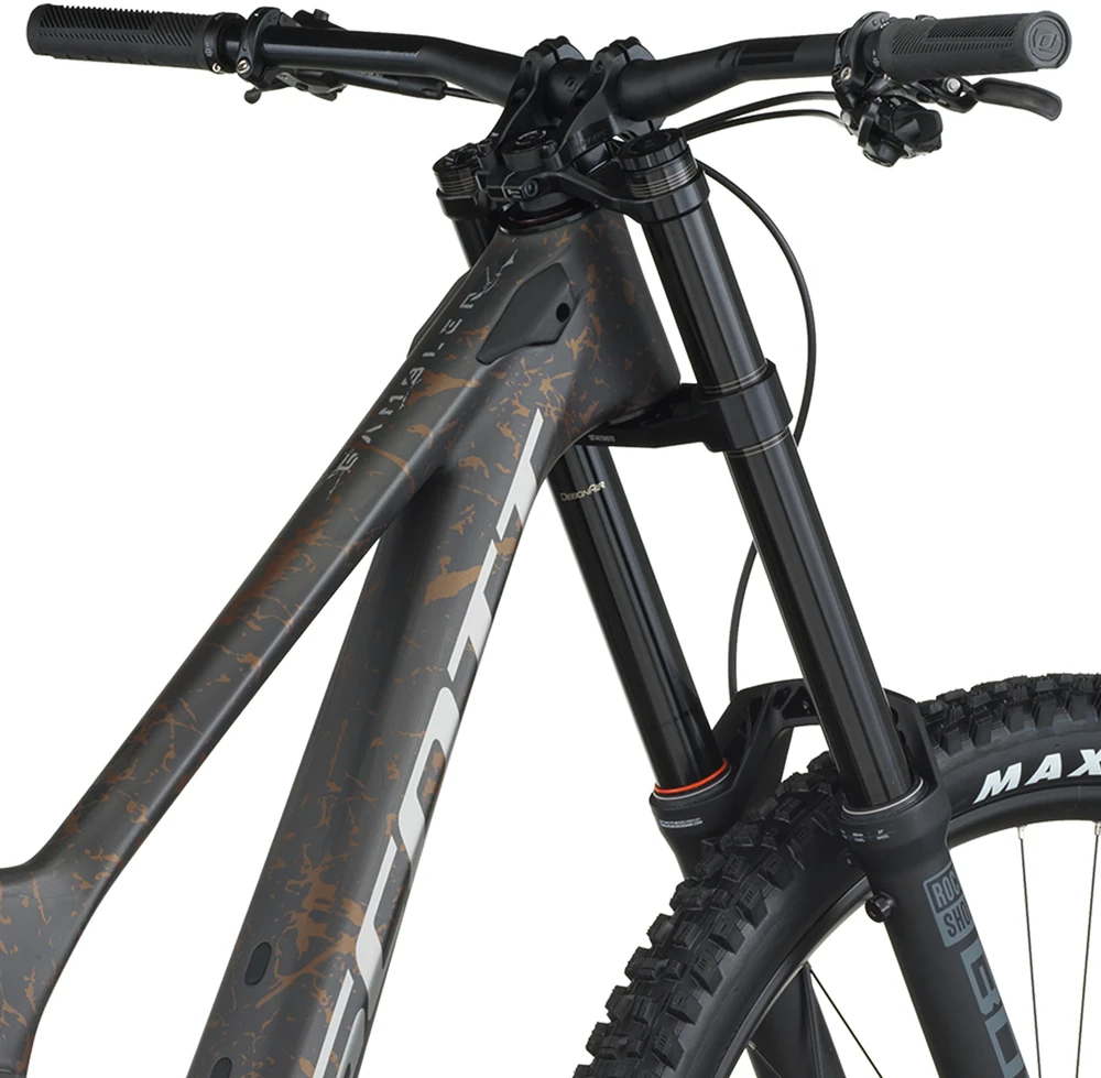 CLASSIC Dviratis 29 SCOTT GAMBLER 10 carbon juodas/crackle bronze Scott