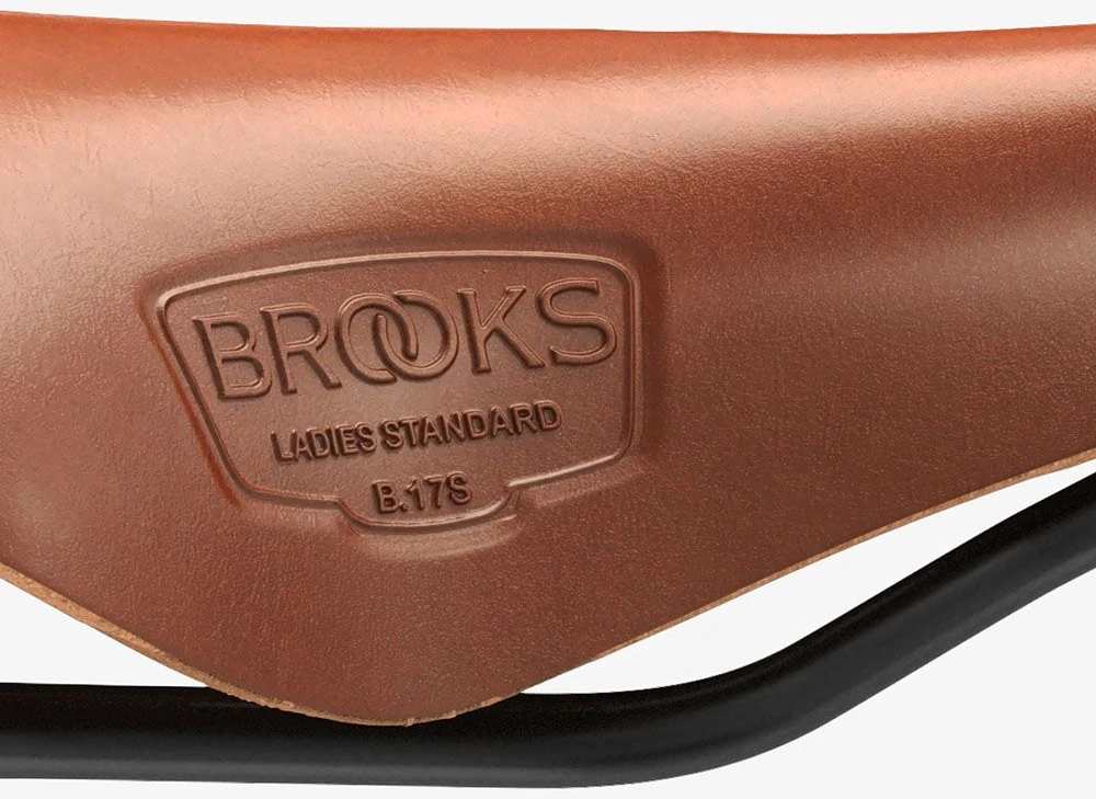 Dviračio balnas Brooks B17 SHORT HONEY