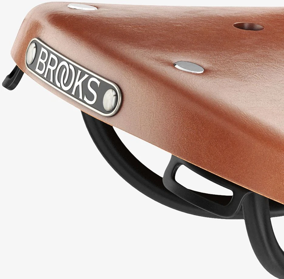 Dviračio balnas Brooks B17 SHORT HONEY