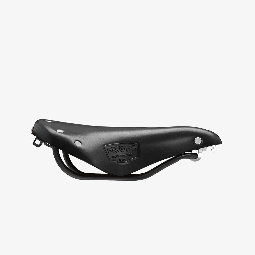 Dviračio balnas Brooks B17 SHORT Juodas