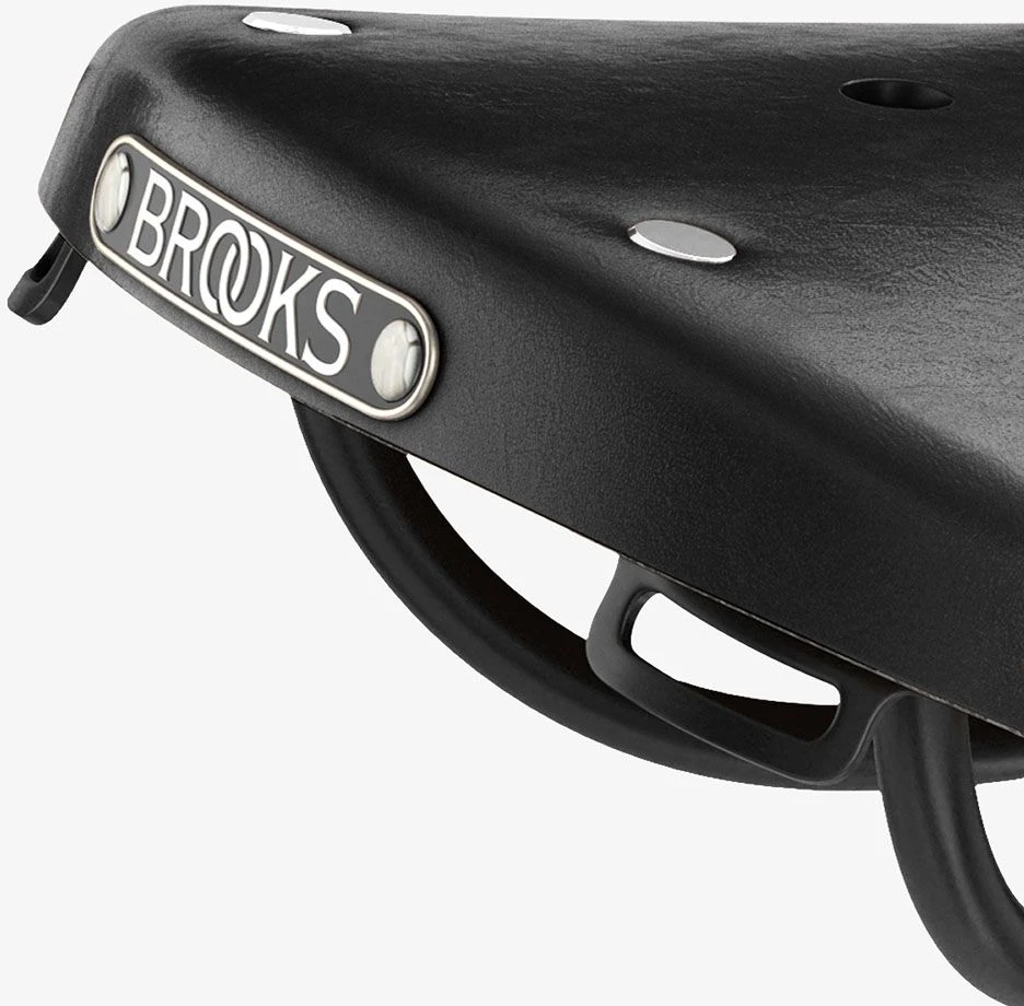 Dviračio balnas Brooks B17 SHORT Juodas