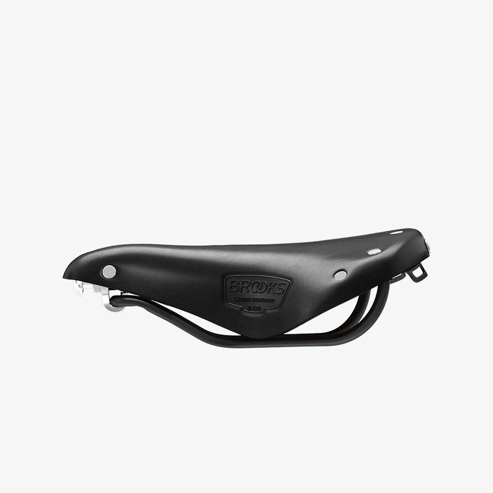 Dviračio balnas Brooks B17 SHORT Juodas