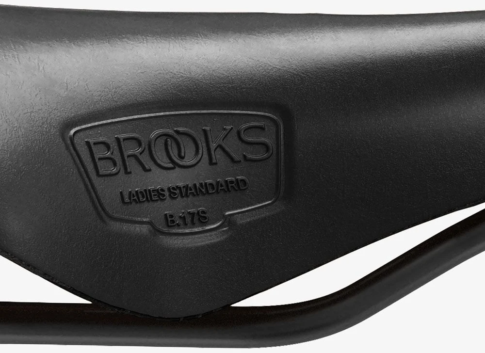Dviračio balnas Brooks B17 SHORT Juodas