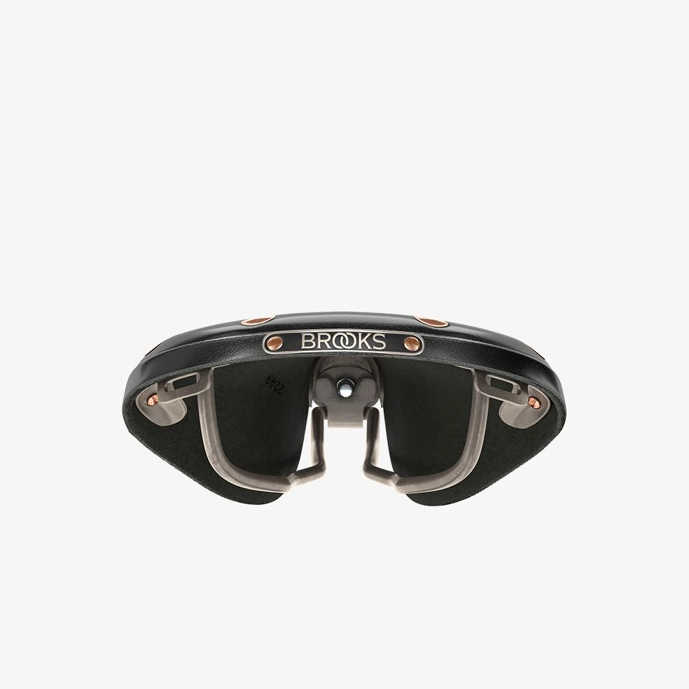 Dviračio balnas Brooks B17 SPECIAL TITANIUM juodas
