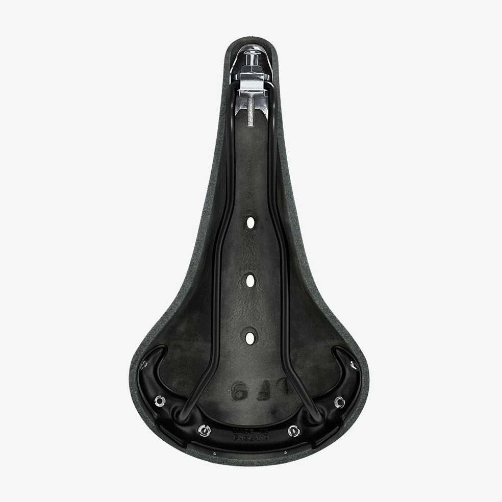Dviračio balnas Brooks Leder B17 Narrow juodas