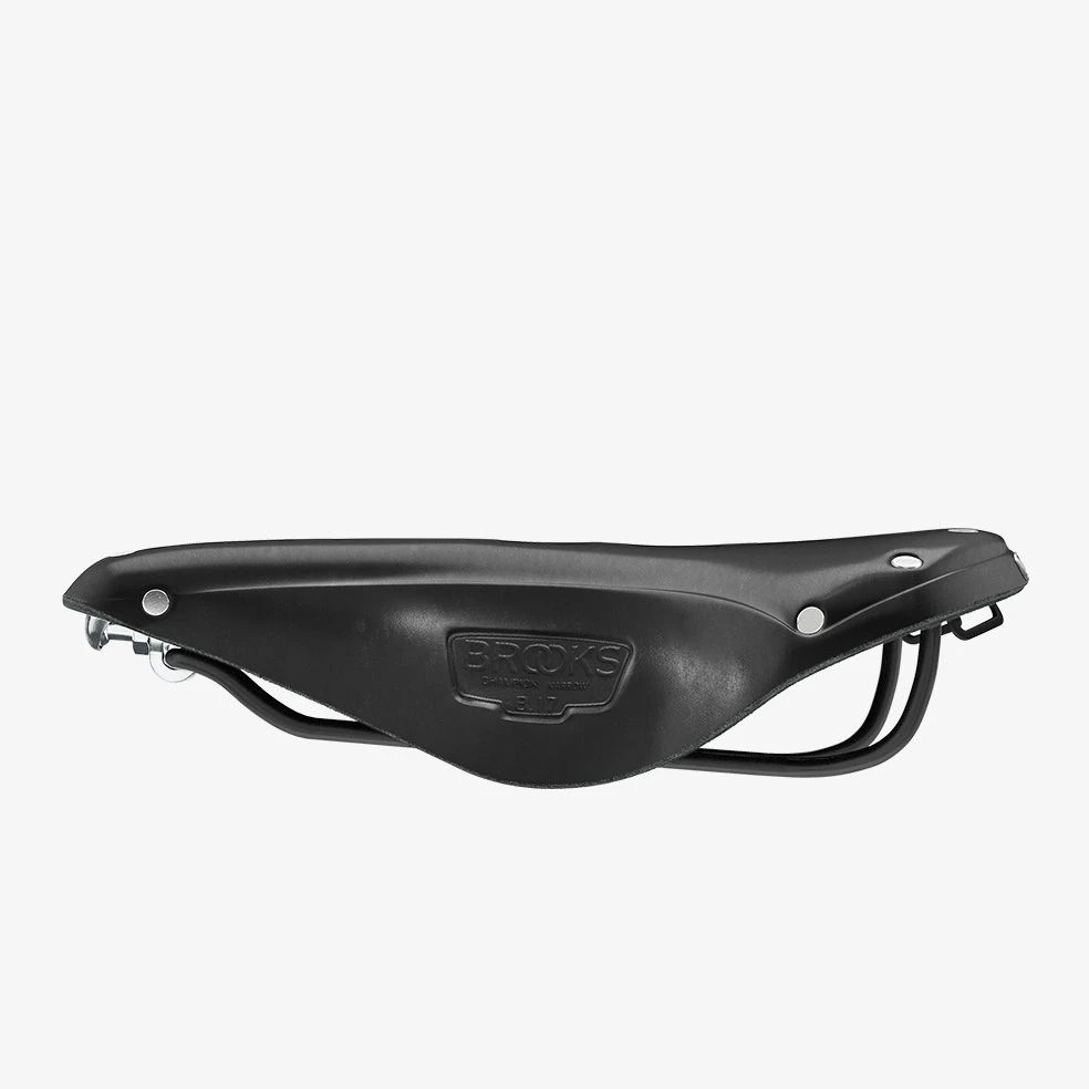 Dviračio balnas Brooks Leder B17 Narrow juodas
