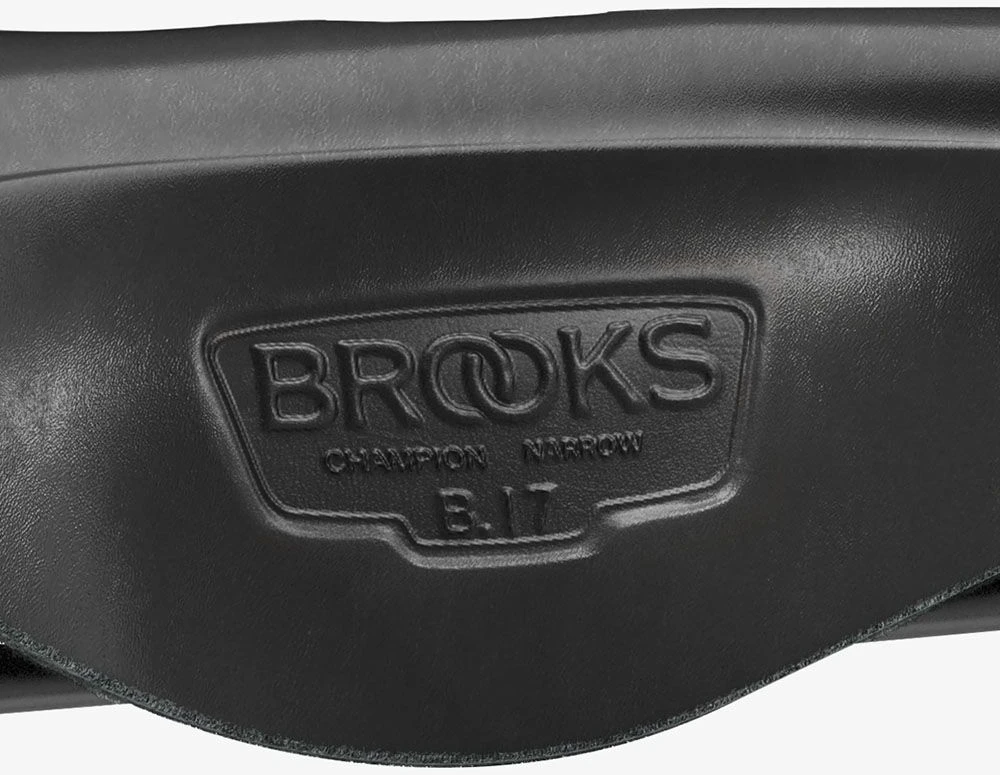 Dviračio balnas Brooks Leder B17 Narrow juodas