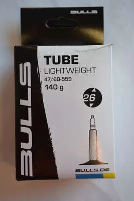 Dviračio kamera 26" Bulls Light SV40 47/60-559 Ventil: Sclaverand / französisch / Scl