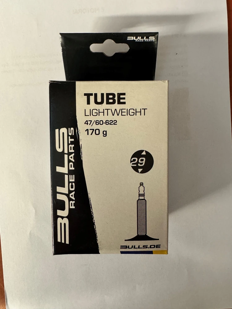 Dviračio kamera 27,5" Bulls Light SV40 47/60-622 Ventil: Sclaverand / französisch / Scl