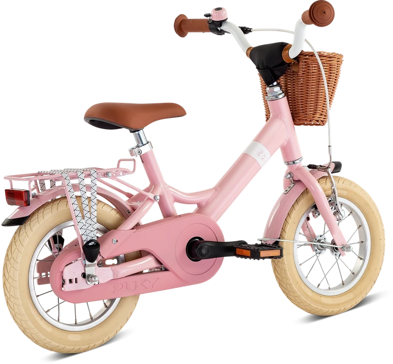 Dviratis PUKY Youke 12 Classic Alu reto rose