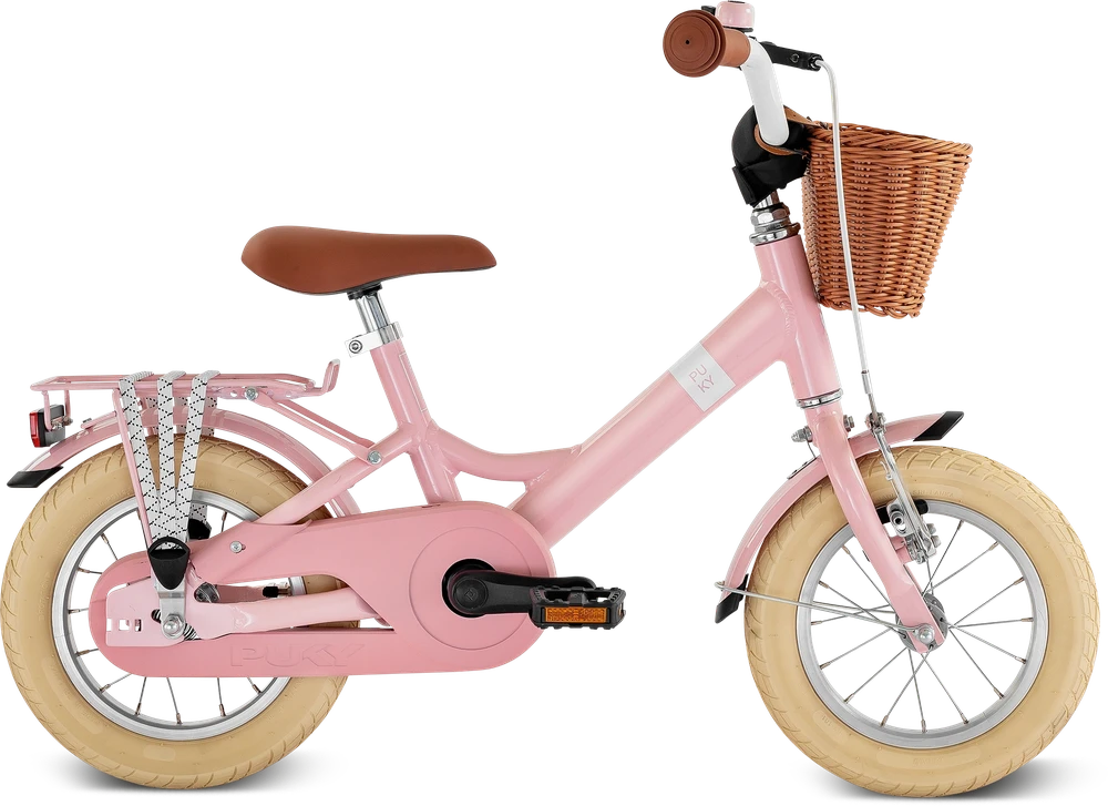 Dviratis PUKY Youke 12 Classic Alu reto rose