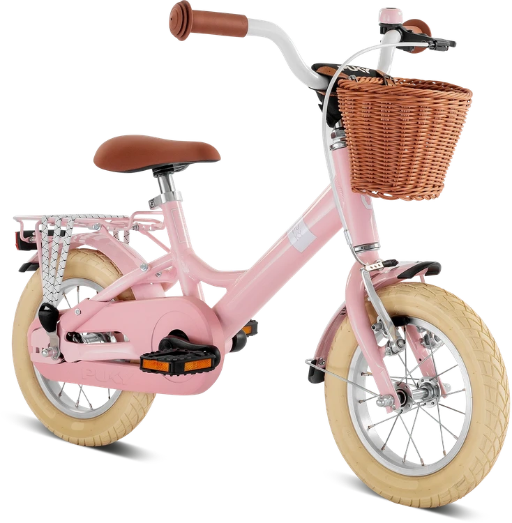 Dviratis PUKY Youke 12 Classic Alu reto rose
