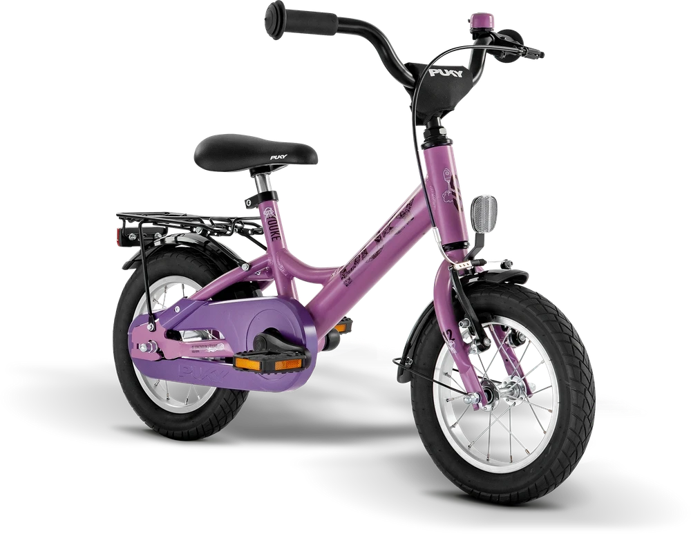Dviratis PUKY Youke 12 Alu perky violetinė