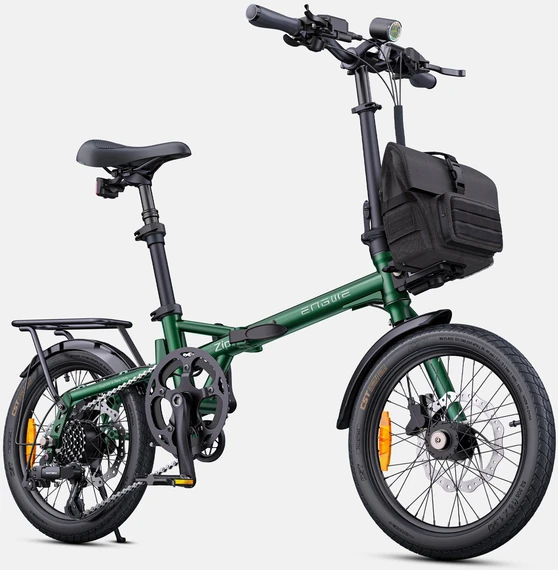 Dviratis 16" elektrinis sulankstomas Engwe ZIP 250W žalias