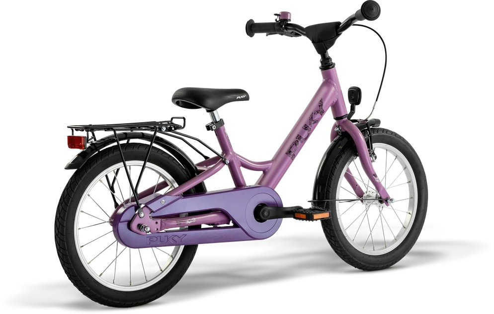 Dviratis PUKY Youke 16 Alu perky violetinė