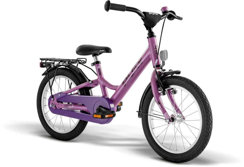 Dviratis PUKY Youke 16 Alu perky violetinė