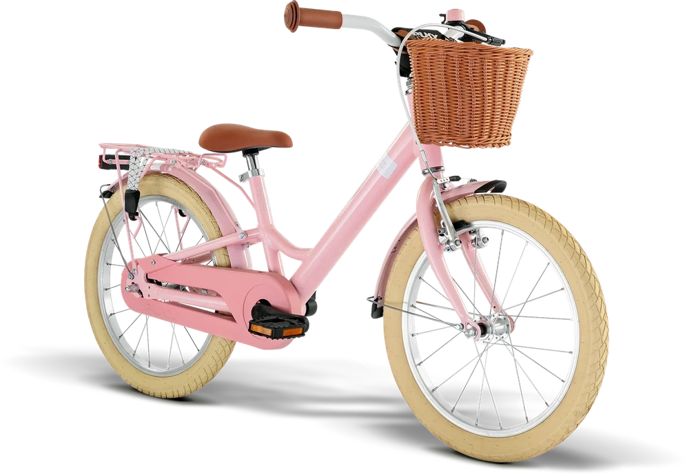 Dviratis PUKY Youke 18 Classic Alu reto rose