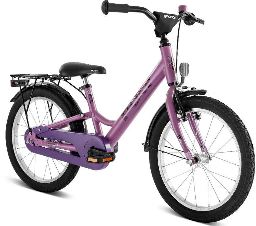 Dviratis PUKY Youke 18 Alu perky violetinė