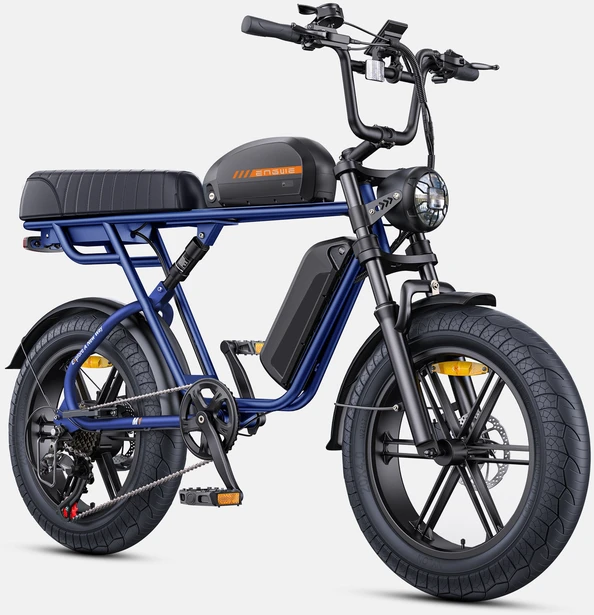 Dviratis 20 elektrinis Engwe M1 250Wh dviguba baterija mėlynas