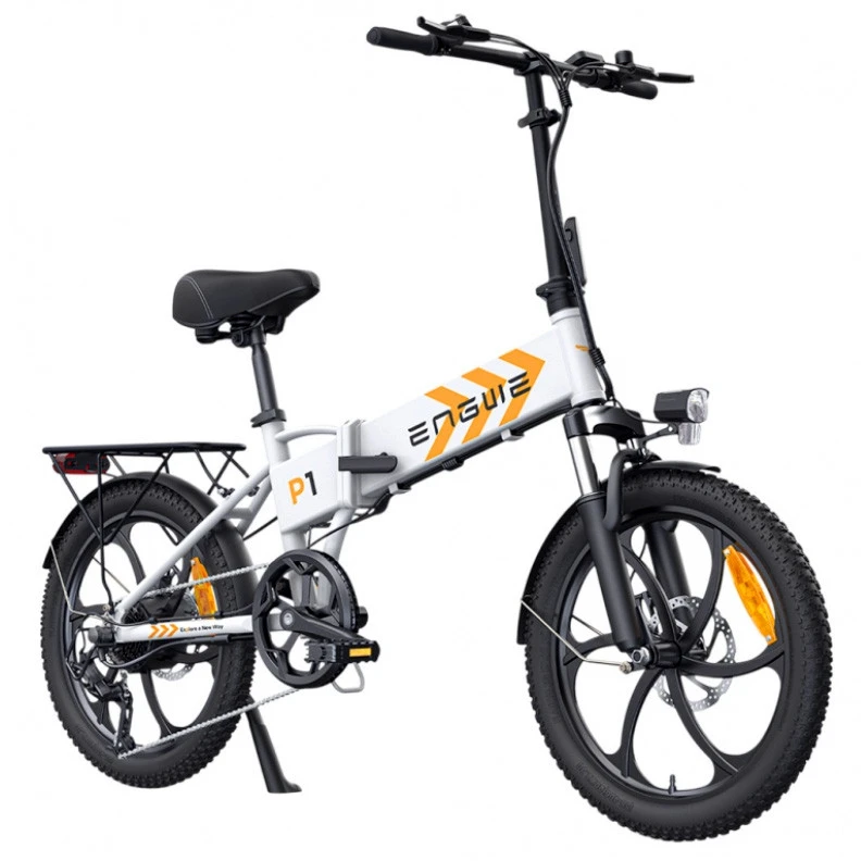 Dviratis 20" elektrinis Engwe P1 baltas