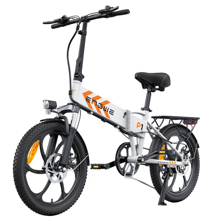 Dviratis 20" elektrinis Engwe P1 baltas