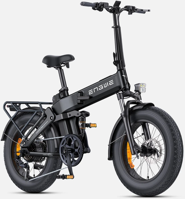 Dviratis 20 elektrinis sulankstomas Engwe Engine PRO 3 BOOST 250w juodas