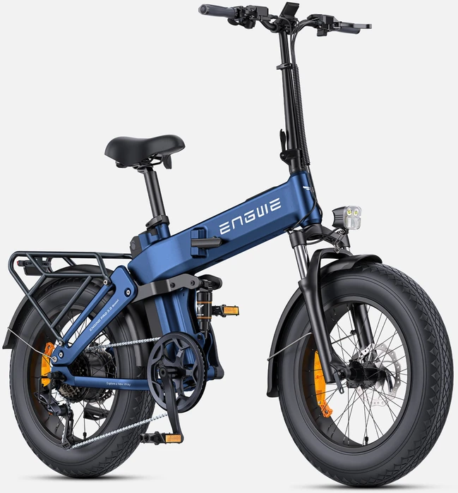 Dviratis 20 elektrinis sulankstomas Engwe Engine PRO 3 BOOST 250w mėlynas