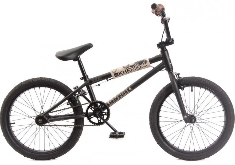 Dviratis 20 KHE BMX BLACKJACK AL juodas