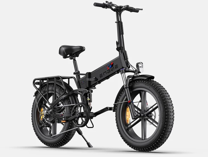 Dviratis 20" elektrinis Engwe Engine X juodas
