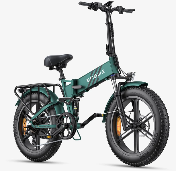 Dviratis 20" elektrinis Engwe Engine PRO 2.0 žalias