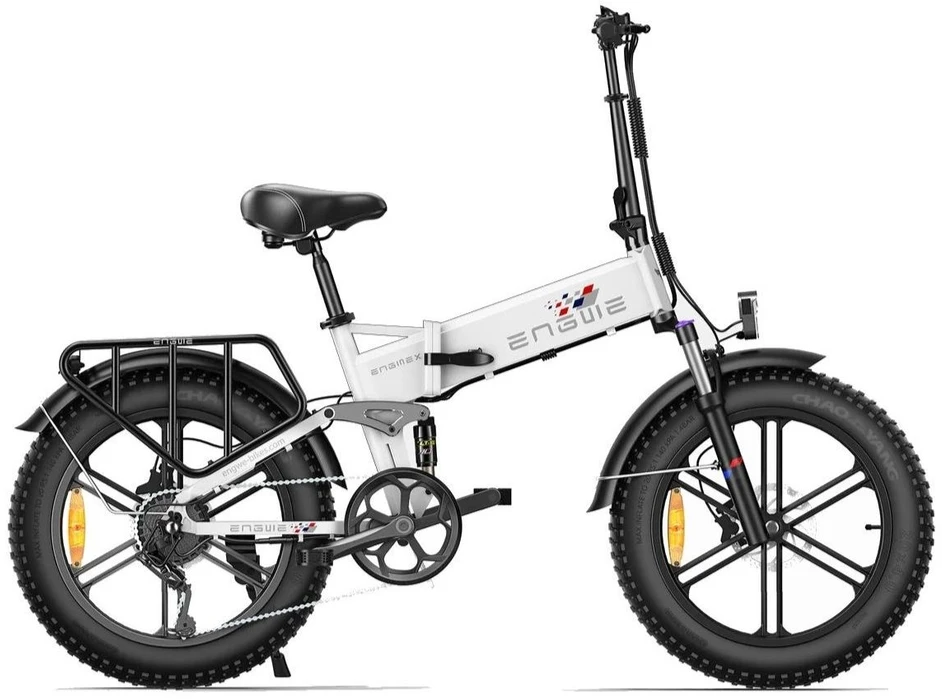Dviratis 20" elektrinis Engwe Engine X baltas