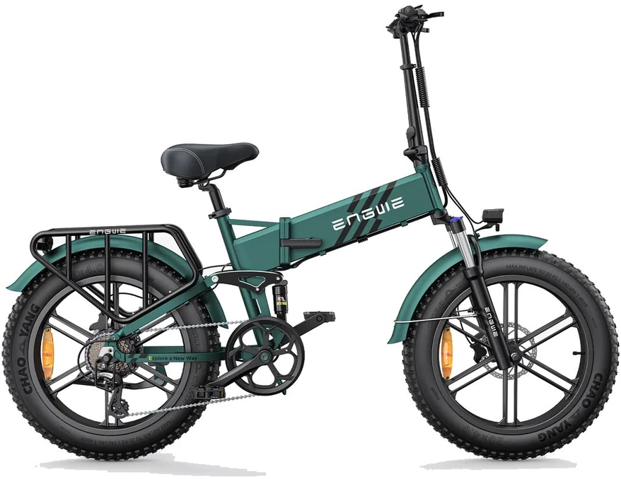 Dviratis 20" elektrinis Engwe Engine PRO 2.0 žalias